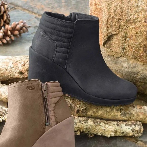 Merrell Tremblant Bluff Waterproof Wedge booties - Picture 12 of 13